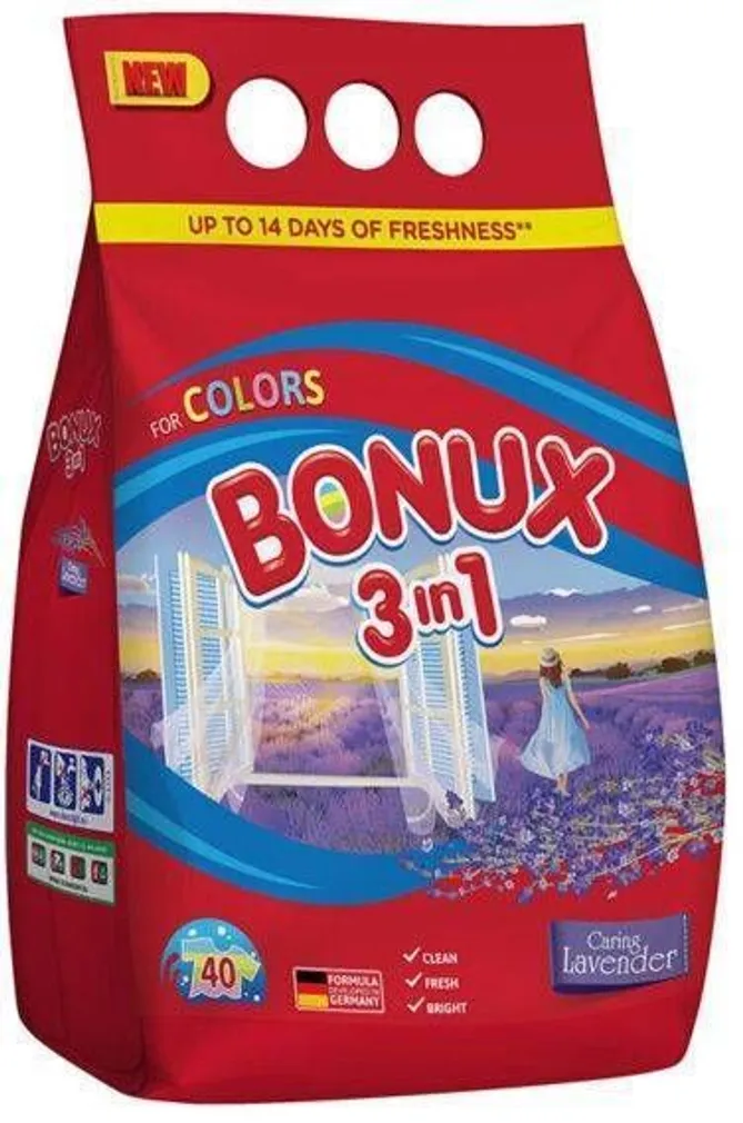 PESUPULBER BONUX CARING LAVENDEL 3KG