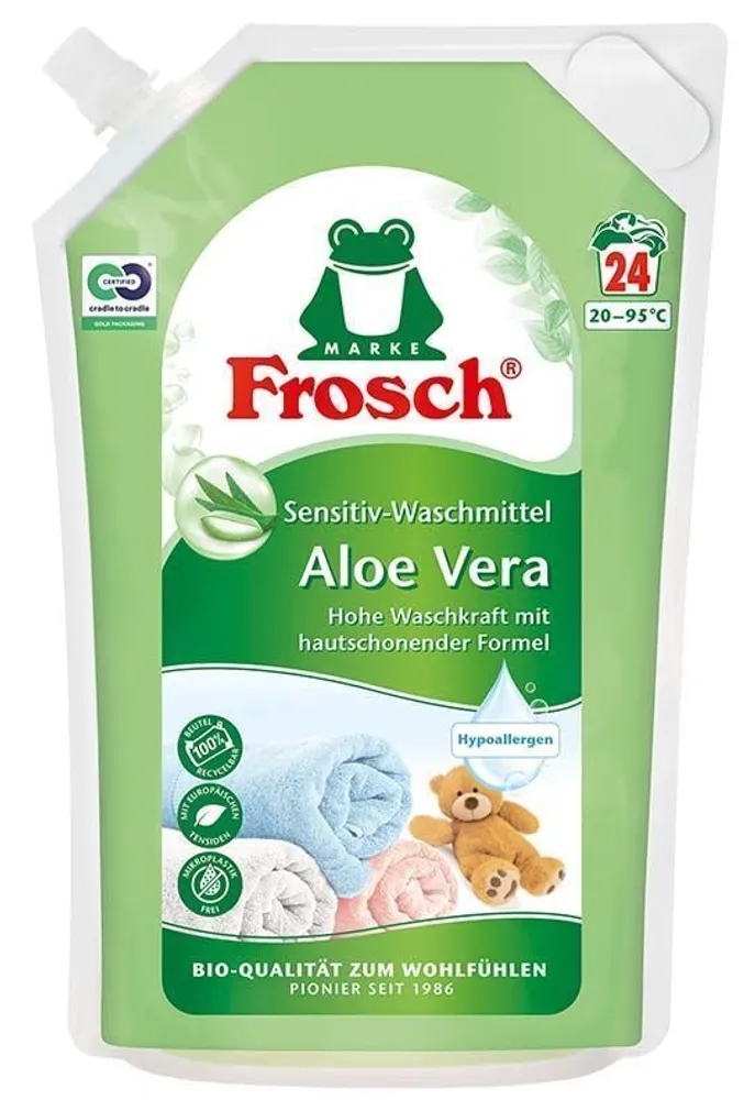 PESUGEEL FROSCH COLOR ALOE VERA 1,8L