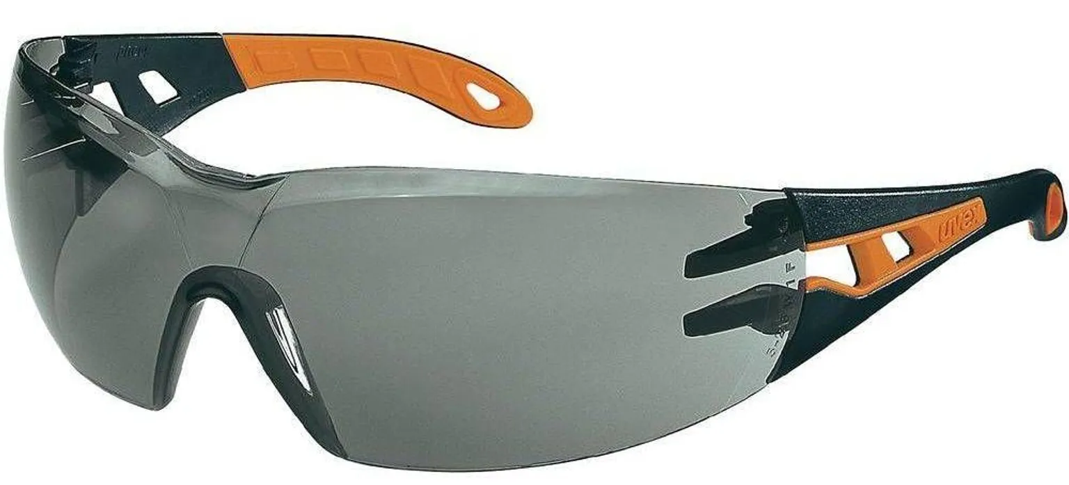 KAITSEPRILLID UVEX PHEOS HALL LÄÄTS RAAM MUST/ORANŽ