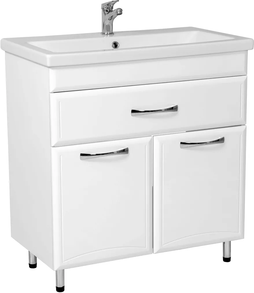 VALAMUKAPP AQUARODOS DECOR VALAMUGA 80X45X85CM VALGE