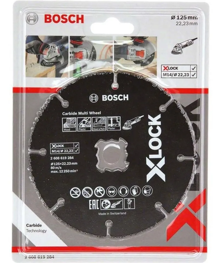 LÕIKEKETAS X-LOCK MULTIWHEEL 125X1X22,23MM