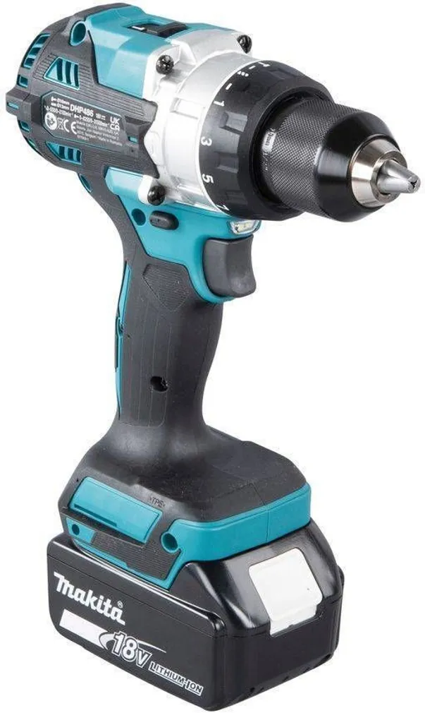 AKULÖÖKTRELL MAKITA DHP486RTJ 18V 2X5AH 130/65NM HARJADETA