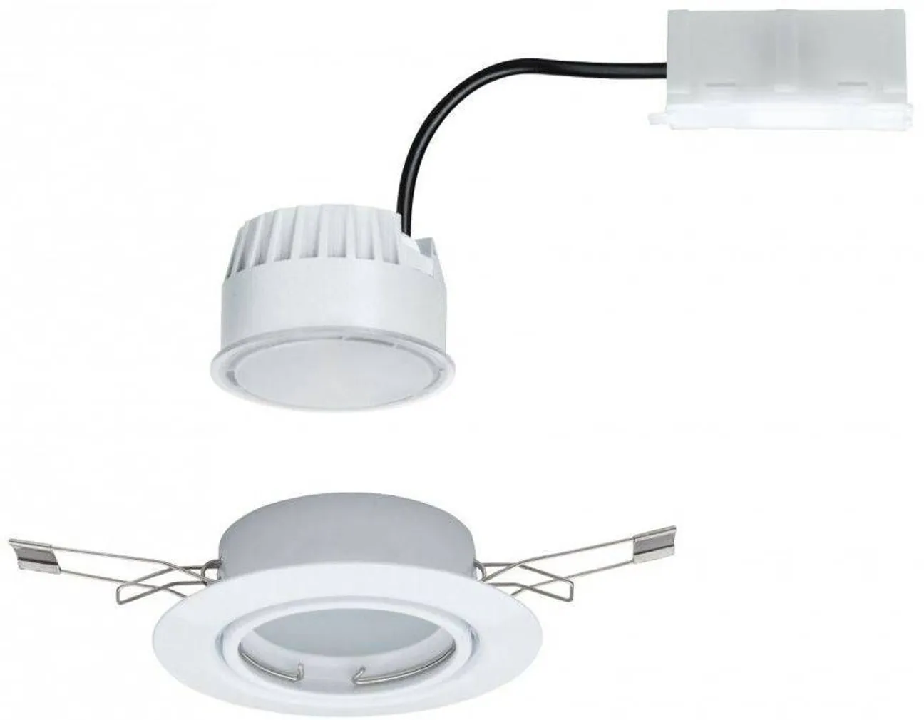 ALLVALGUSTI PAULMANN BASE COIN 5W 370LM 3000K SUUNATAV VALGE