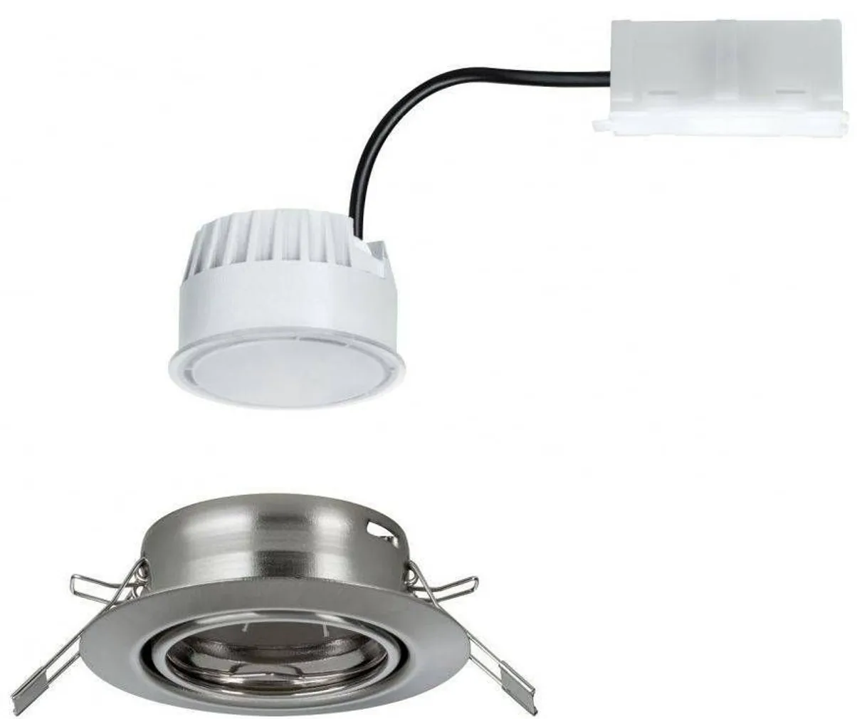 ALLVALGUSTI PAULMANN BASE COIN 5W 370LM 3000K SUUNATAV METALL