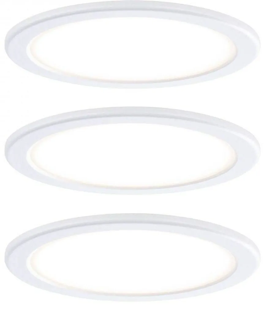 MÖÖBLIVALGUSTI PAULMANN PUKK 3,5W LED 210LM 65MM VALGE 3TK PAKIS