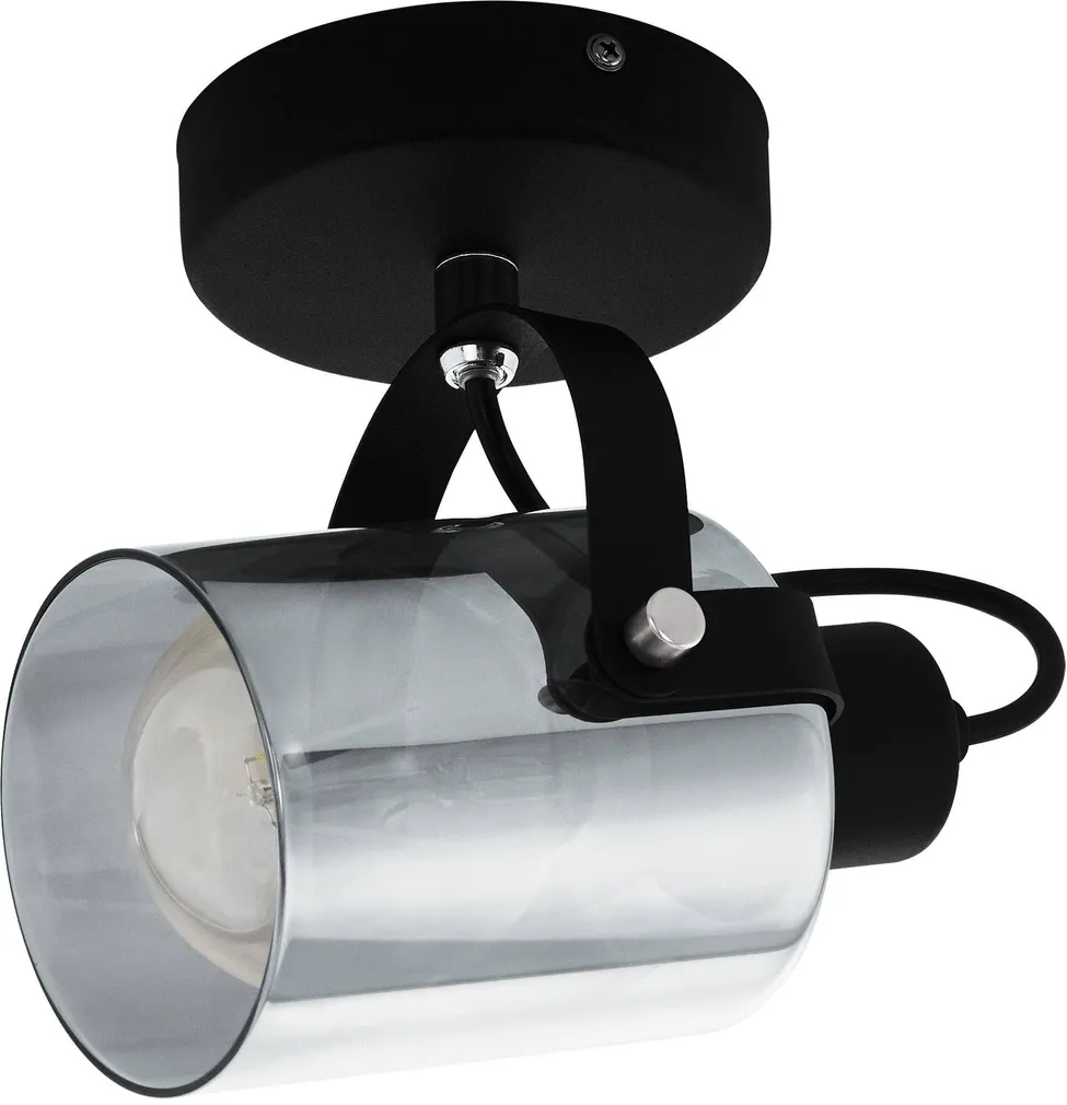 KOHTVALGUSTI EGLO BERREGAS E27 28W MUST/KROOM