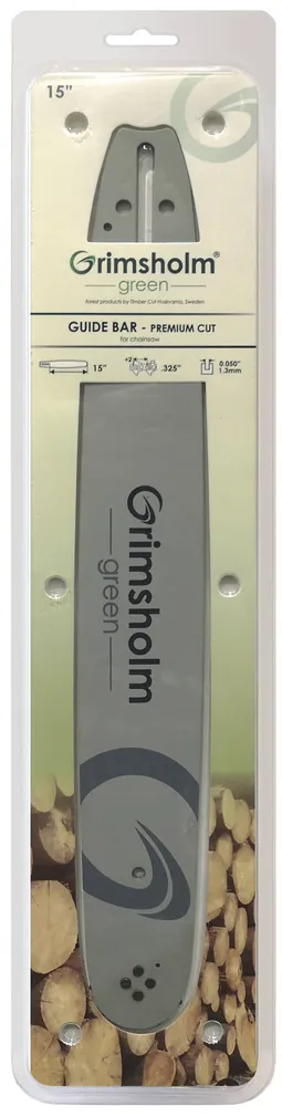 JUHTPLAAT GRIMSHOLM PREMIUM CUT 15" 0,325" 0,050" 1,3MM