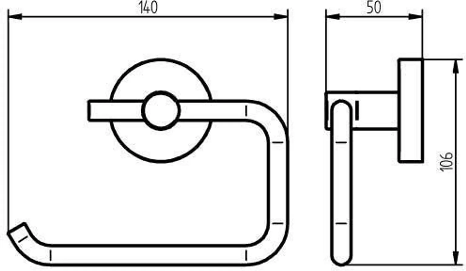 WC-PABERIHOIDJA KAANETA HACEKA KOSMOS HARJATUD TERAS