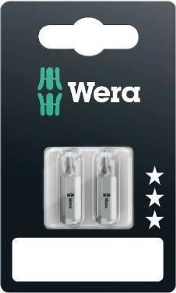 OTSIK WERA STANDARD PH2 X 25MM 2TK PAKIS