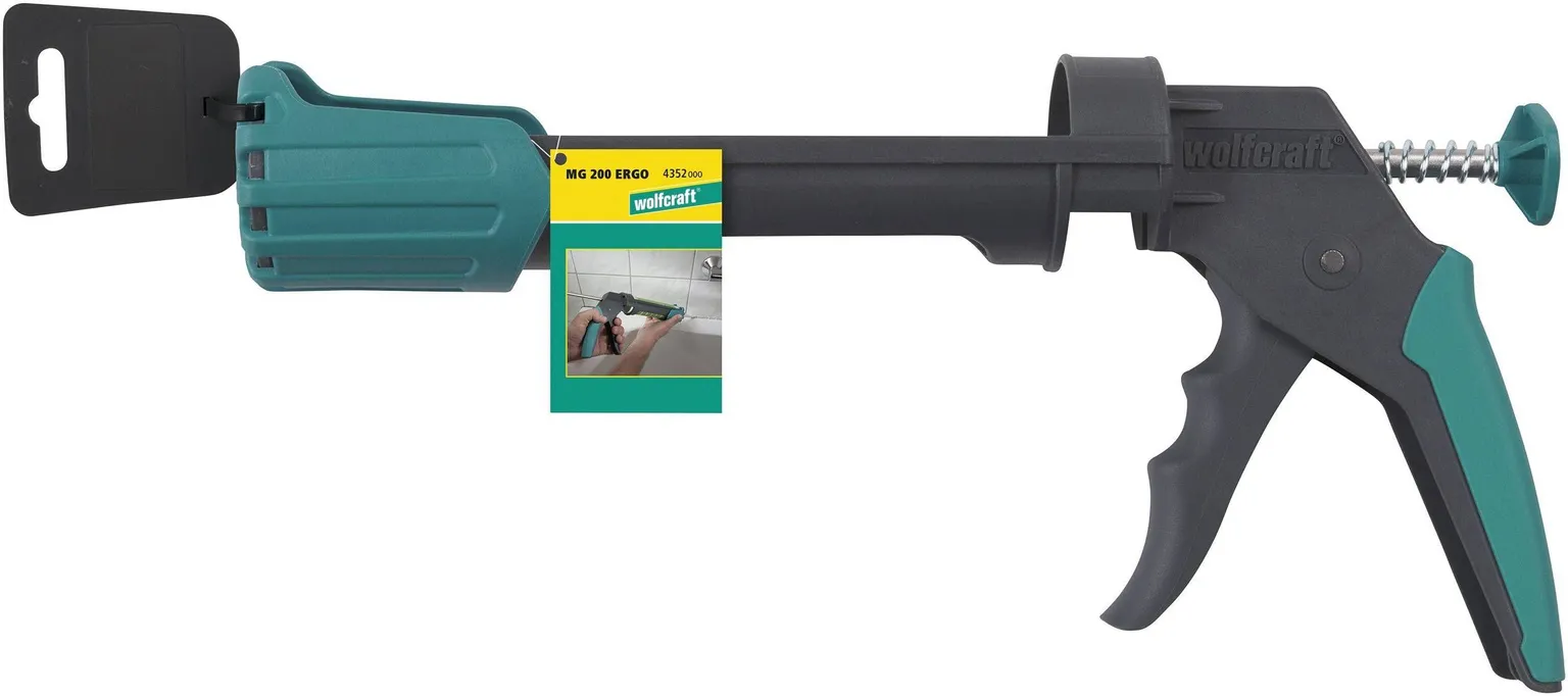 SILIKOONI PÜSTOL WOLFCRAFT MG200 ERGO
