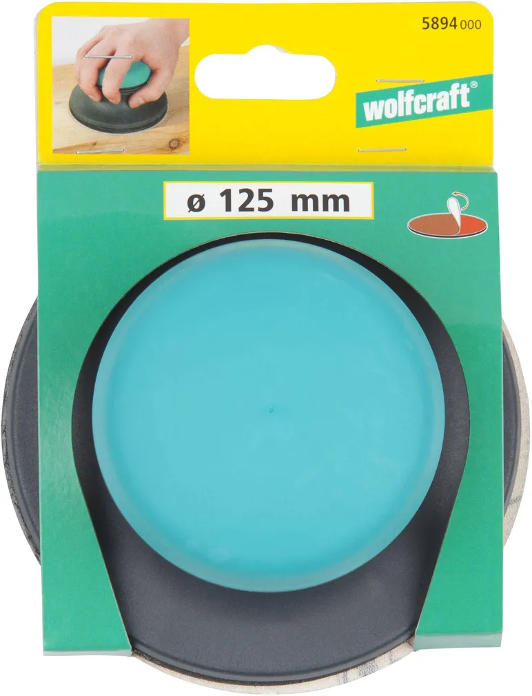 KÄSILIHVIJA WOLFCRAFT ÜMMARGUNE 125MM