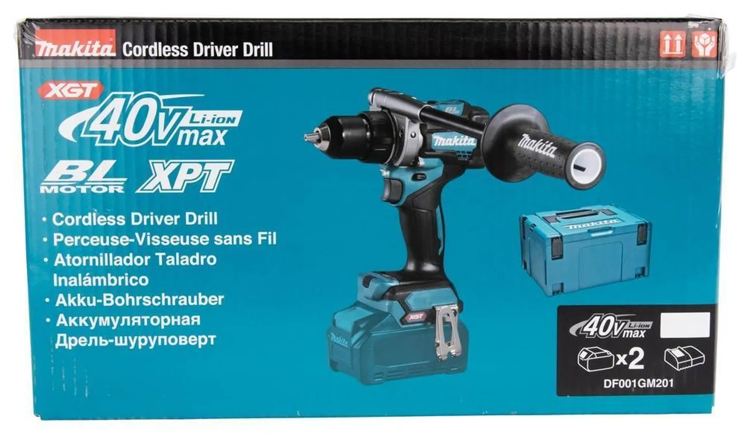 AKUTRELL MAKITA DF001GM201 40V MAX XGT 2X4,0AH