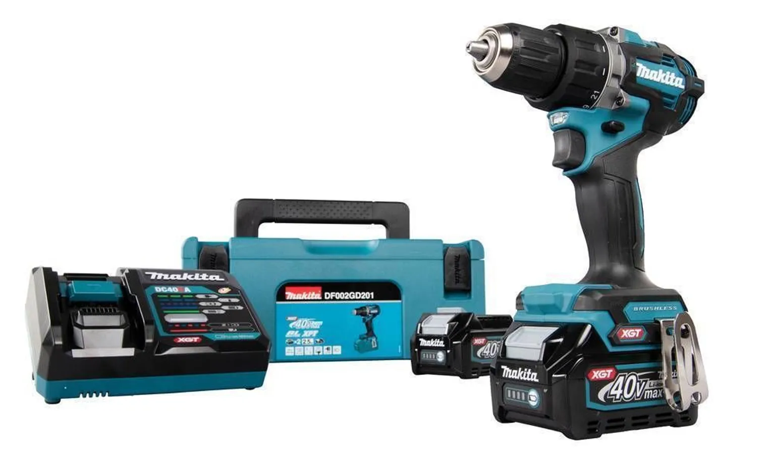 AKUTRELL MAKITA DF002GD201 40V MAX XGT 2X2,5AH