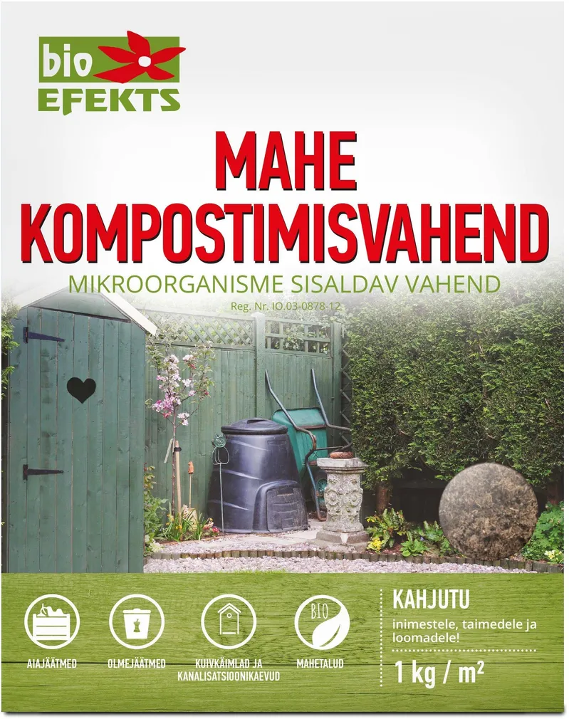 MIKROBIOLOOGILINE PREPARAAT BIOEFEKTS BIOCOMPOSTER 1KG