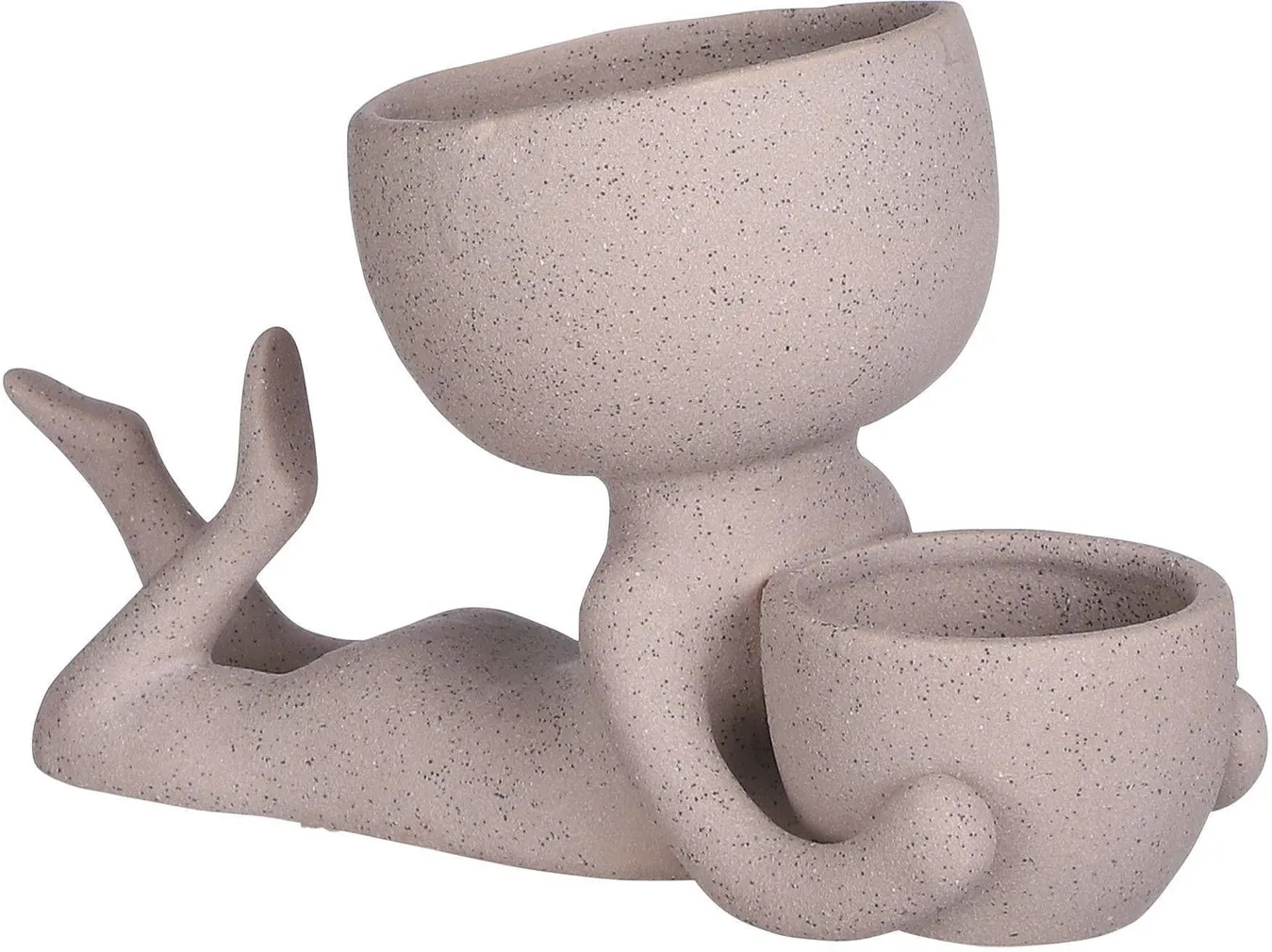 ÜMBRISPOTT MICA MAN 28,5X12,5X16CM, PRUUN