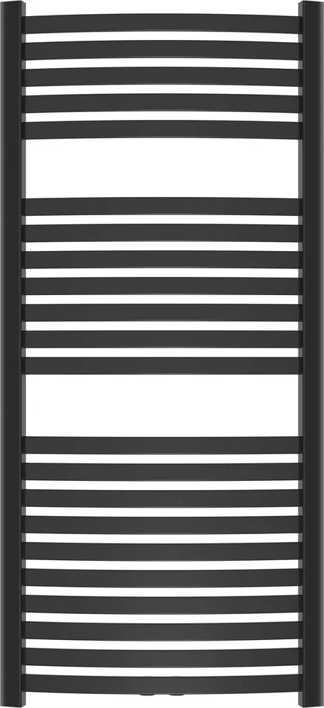 KÄTERÄTIKUIVATI KUUM VESI 540X1200MM 1/2" 553W MUST