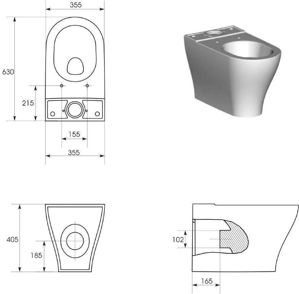 WC-POTI ISTEOSA CERSANIT URBAN HARMONY UNIVERSAALNE ÄRAJOOKS SC PRILL-LAUD
