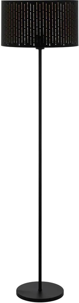 PÕRANDALAMP EGLO VARILLAS 1X40W E27 Ø380 MUST/KULDNE