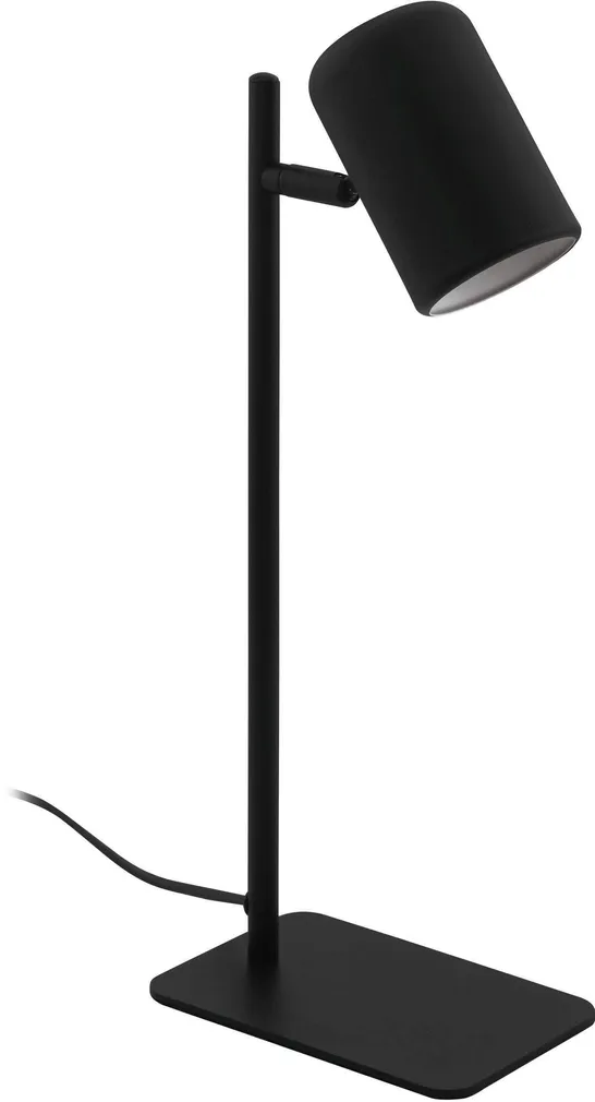 LAUALAMP EGLO CEPPINO 1X4,5W GU10 MUST/VALGE