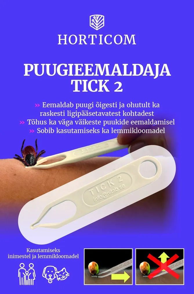 PUUGI EEMALDAJA HORTICOM TICK 2