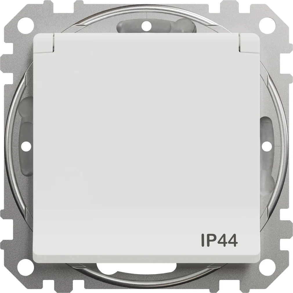 PISTIKUPESA M-GA IP44 SCHNEIDER-ELECTRIC SEDNA DESIGN VALGE