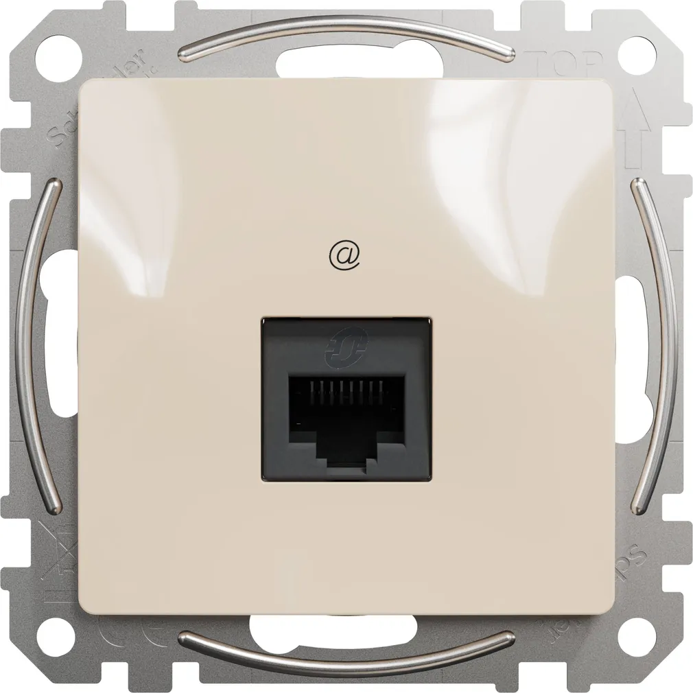 ARVUTIPESA SCHNEIDER-ELECTRIC 1XRJ45 CAT6 SEDNA DESIGN BEEŽ