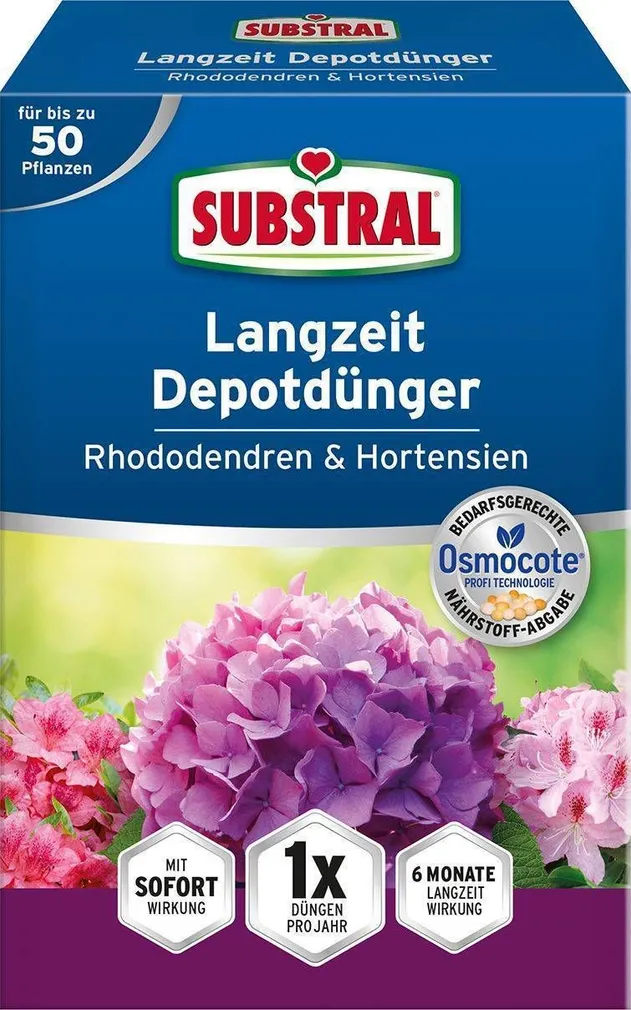 VÄETIS RODODE, HORTENSIA SUBSTRAL OSMOCOTE KAKS ÜHES 750G