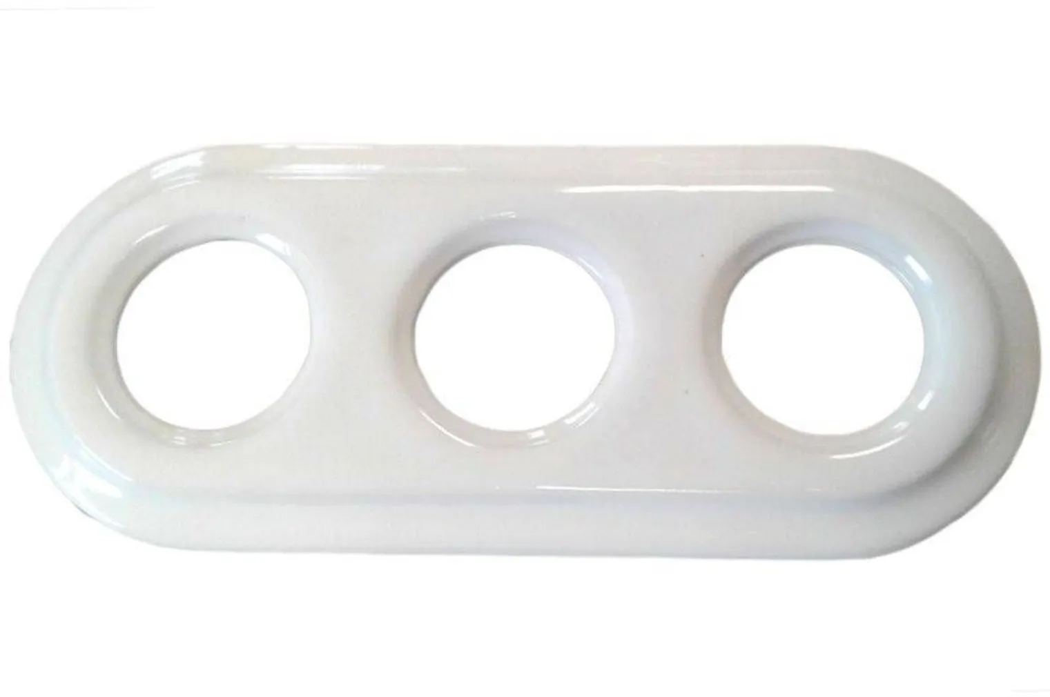 RAAM 3-NE FENDE SÜV KERAAMILINE VALGE