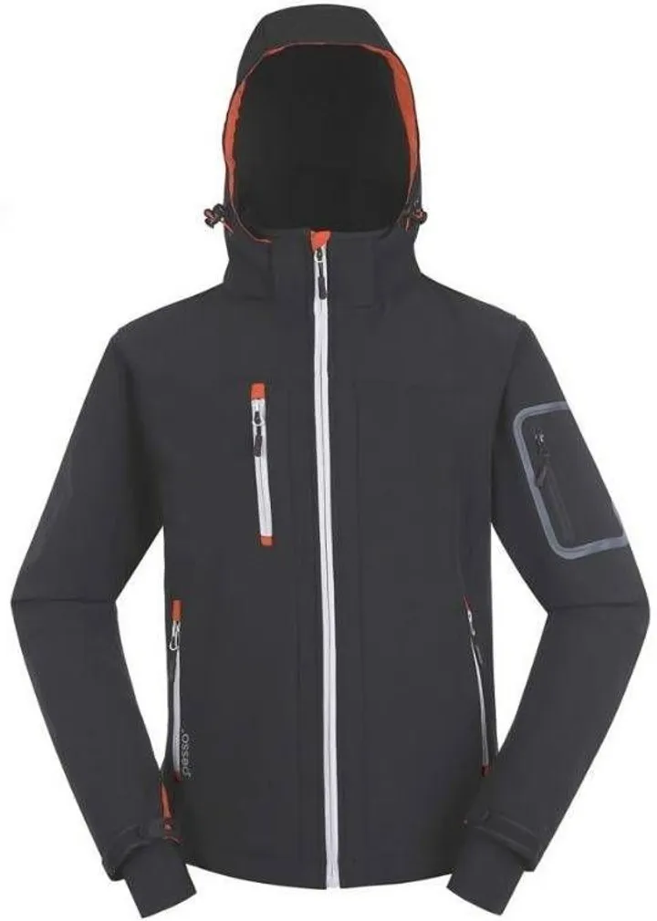 JAKK SOFTSHELL KAPUUTSIGA PESSO ACROPOLIS HALL XXL