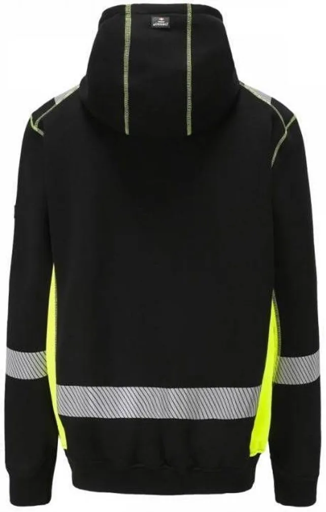 DRESSIPLUUS PESSO KÕRGNÄHTAV JERSEY_HV MUST/KOLLANE XL