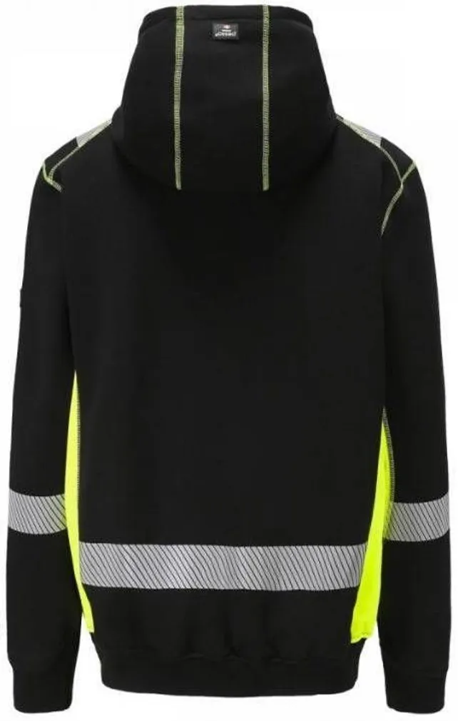 DRESSIPLUUS PESSO KÕRGNÄHTAV JERSEY_HV MUST/KOLLANE XXL