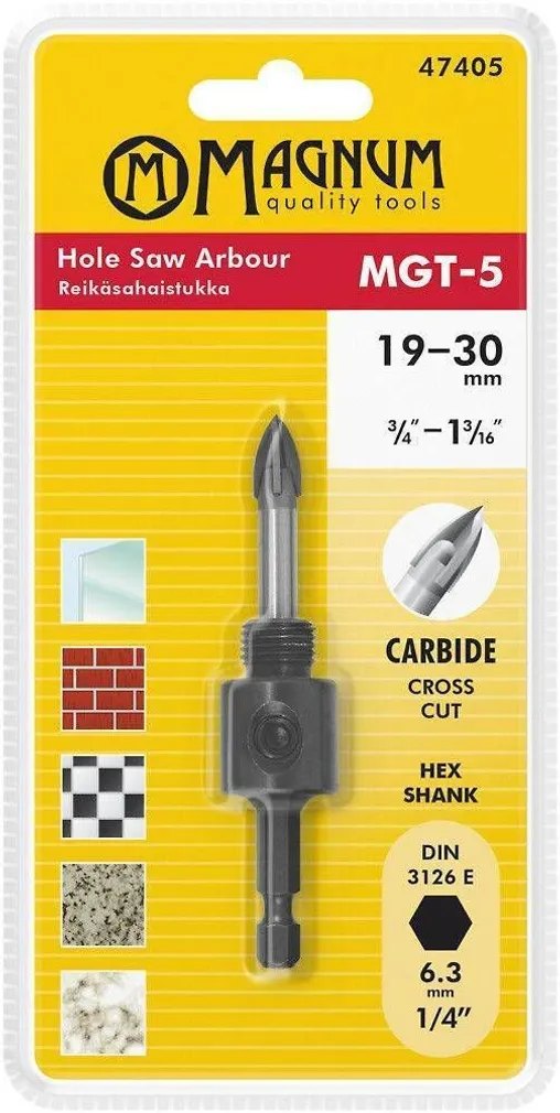 AUGUFREES MAGNUM TEEMANT KINNITUSVARS MGT-5 9,5MM