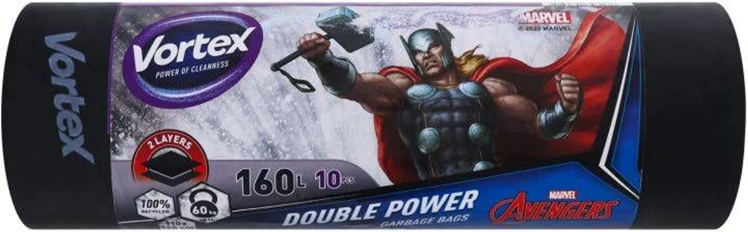 PRÜGIKOTID VORTEX 2-KIHILISED 160L, 10TK PAKIS