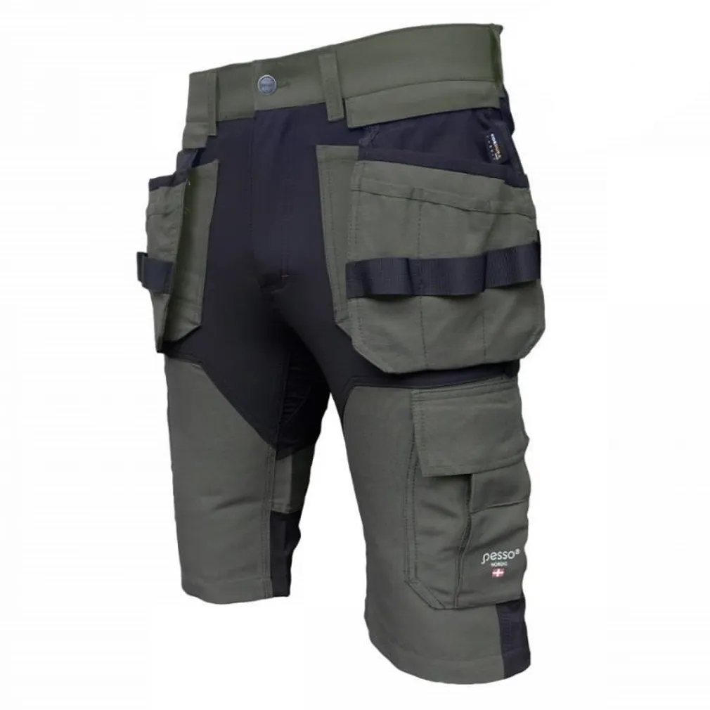 TÖÖPÜKSID LÜHIKESED TITAN FLEXPRO ROHELINE 54