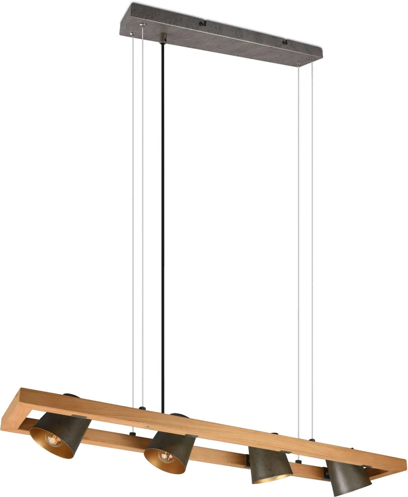 LAELAMP TRIO BELL 4X25W E14 ANTIIK TERAS