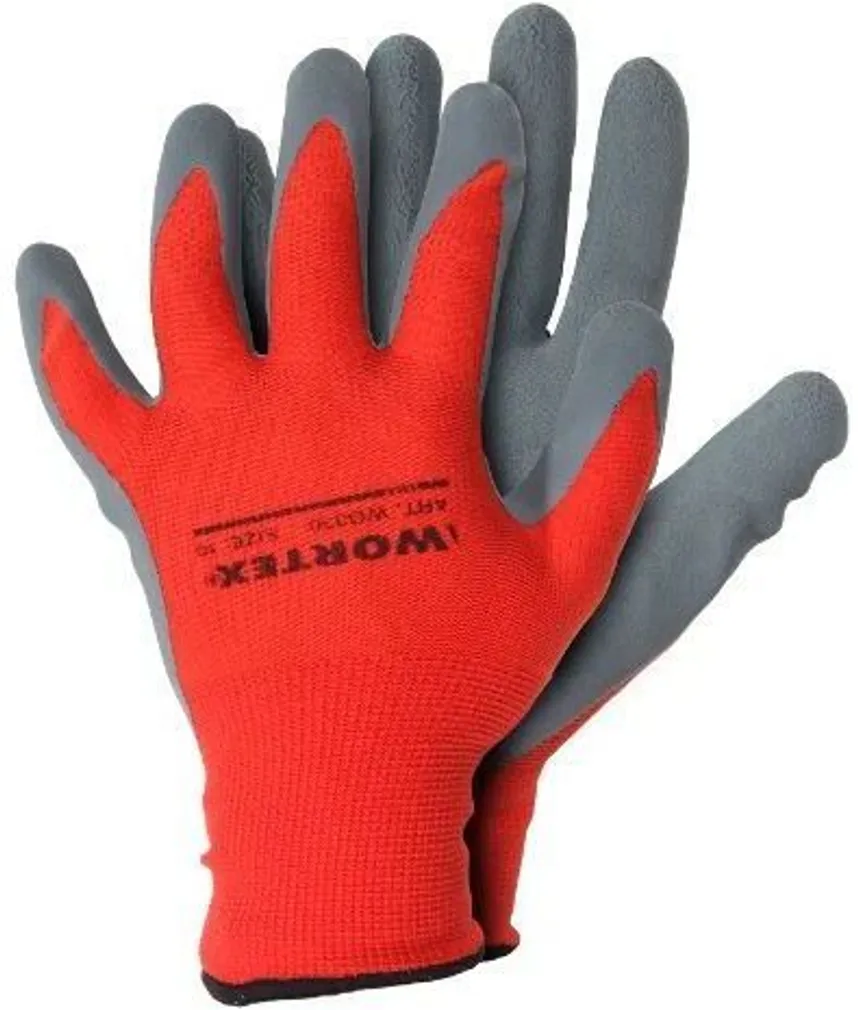 TÖÖKINDAD WORTEX LATEKSKATTEGA WG330 PUNANE 8