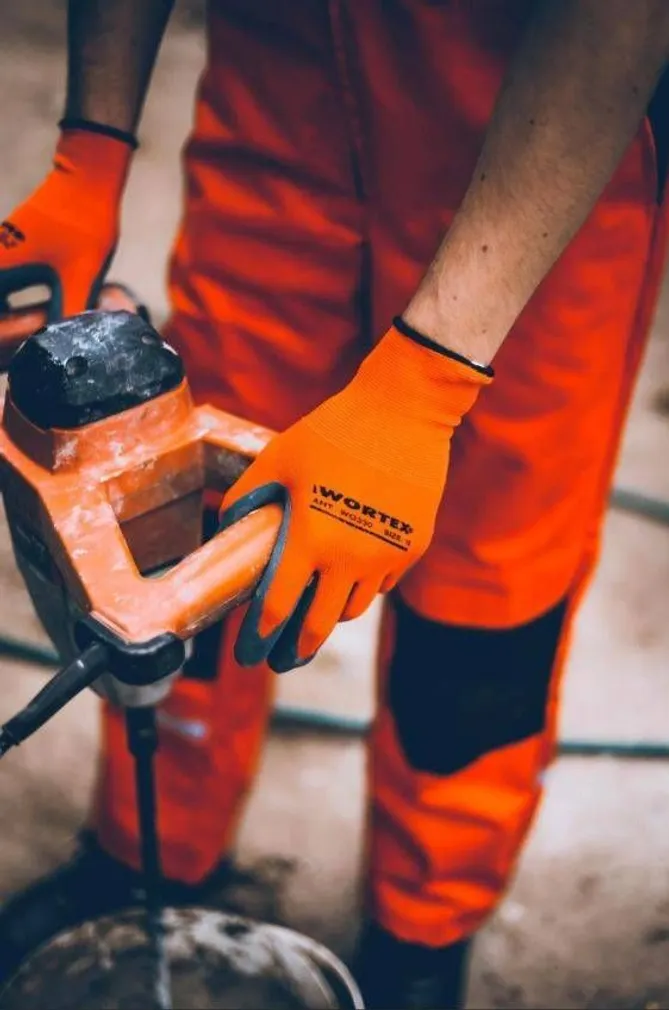 TÖÖKINDAD WORTEX LATEKSKATTEGA WG330 PUNANE 10