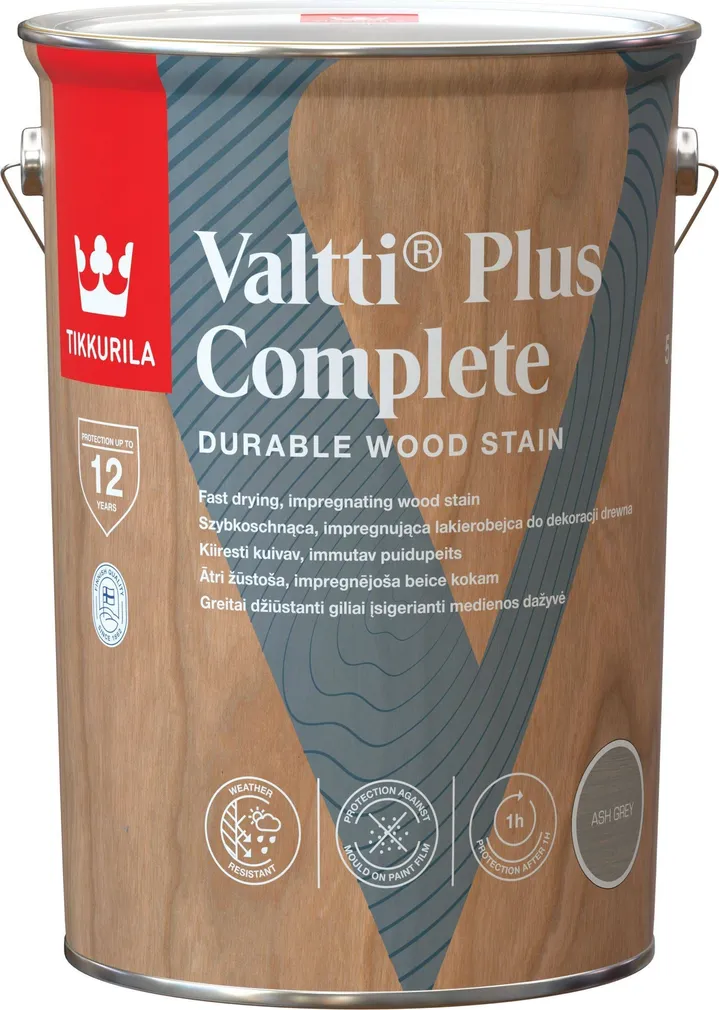 PUIDULASUUR TIKKURILA VALTTI PLUS COMPLETE GOLDEN OAK 5L MATT