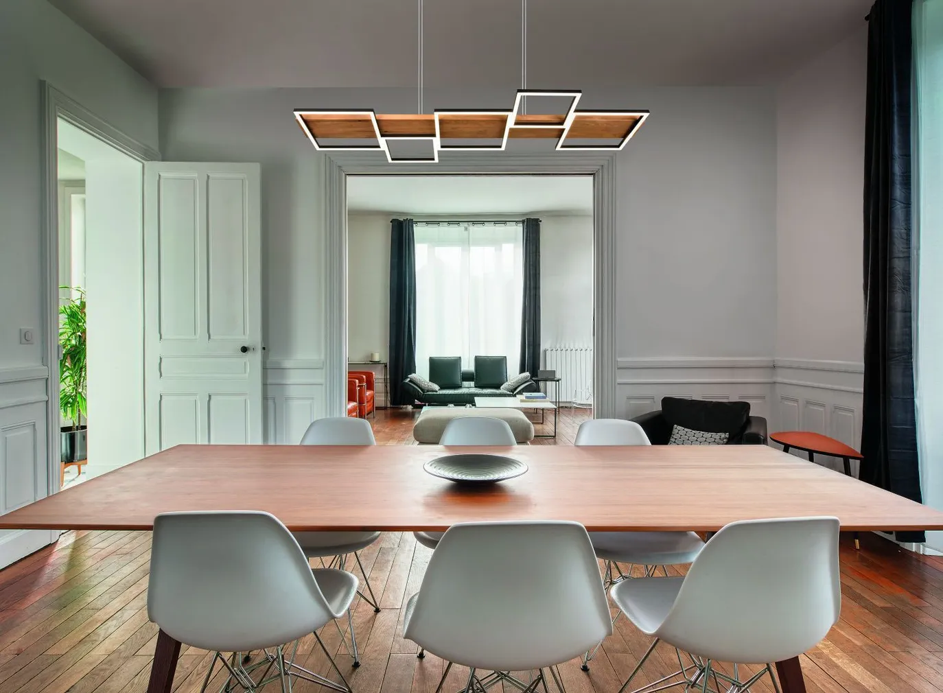 LAELAMP TRIO HARPER 42W LED 4700LM 3000K 115CM