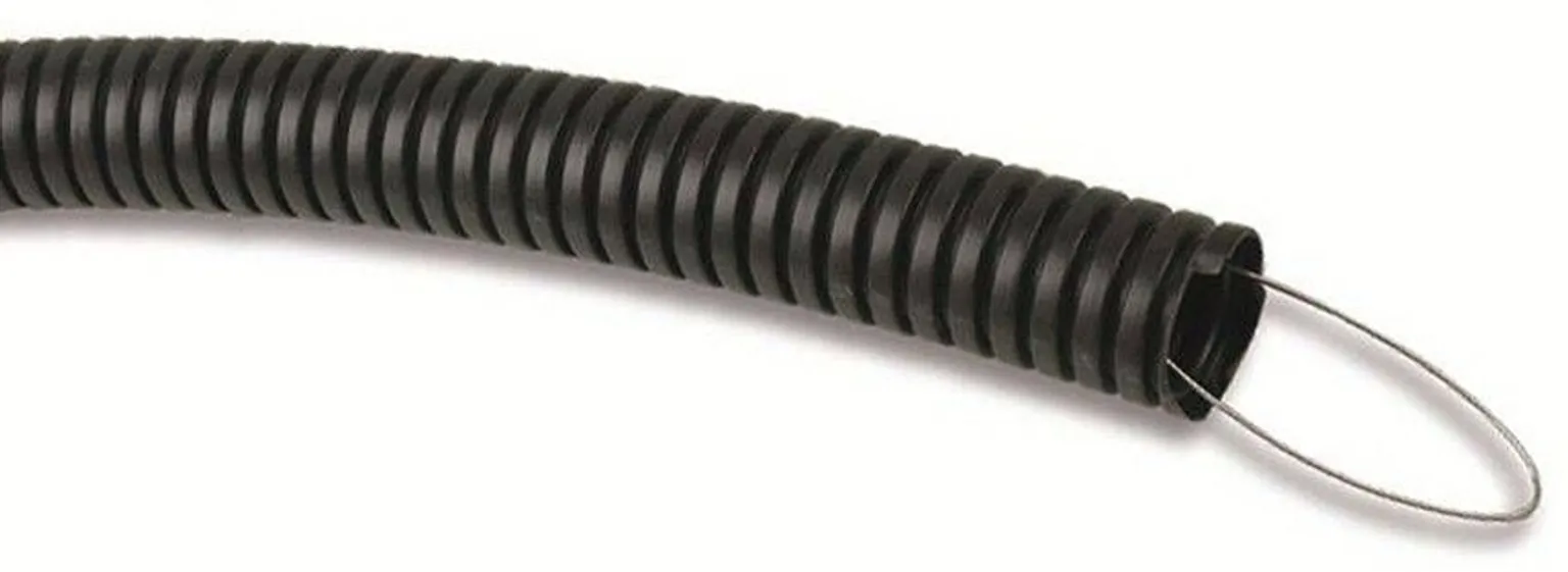 KAABLIKAITSEKÕRI ELECTRALINE TRAADIGA 25MM 5M MUST