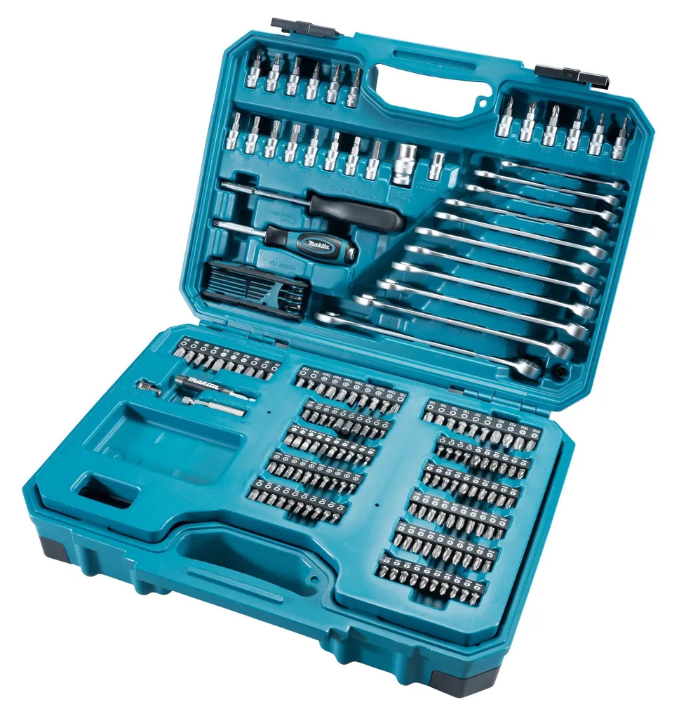 KÄSITÖÖRIISTA KOMPLEKT MAKITA E-10883 221-OSALINE