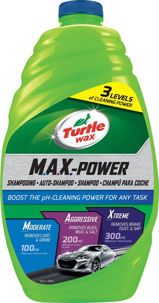 AUTOŠAMPOON TURTLE WAX MAX-POWER CAR WASH 1,42L