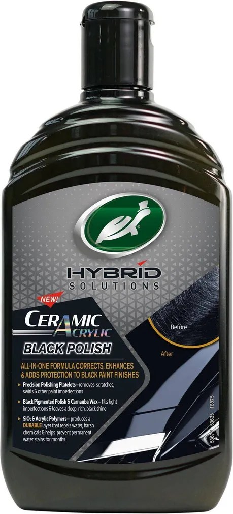 VÄRVITAASTAJA TURTLE WAX HS CERAMIC ACRYLIC BLACK POLISH 500ML