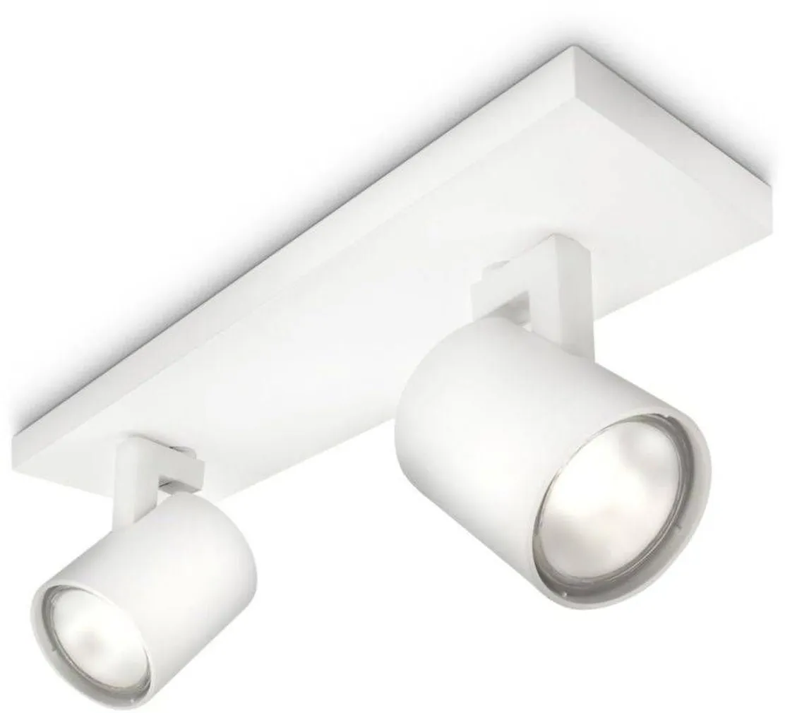 KOHTVALGUSTI PHILIPS RUNNER 2X50W GU10 VALGE