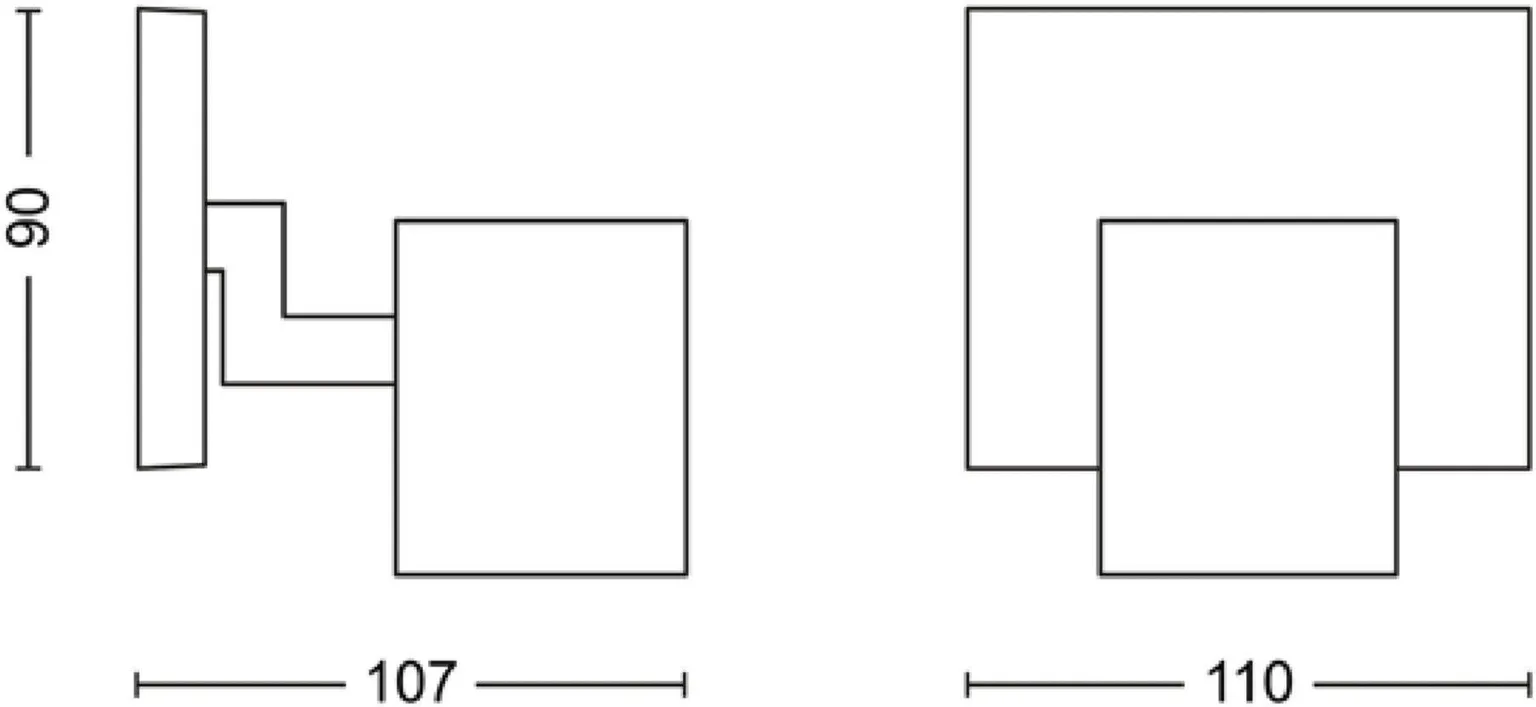 KOHTVALGUSTI PHILIPS RUNNER 50W GU10 MUST