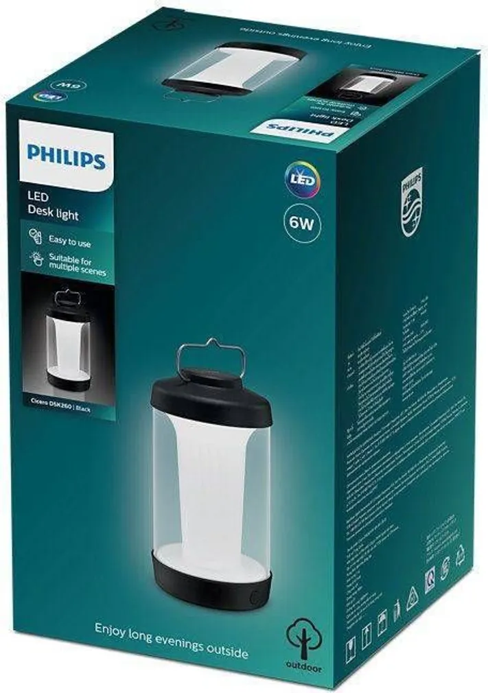 MATKALAMP PHILIPS CICERO 6W 5000K USB
