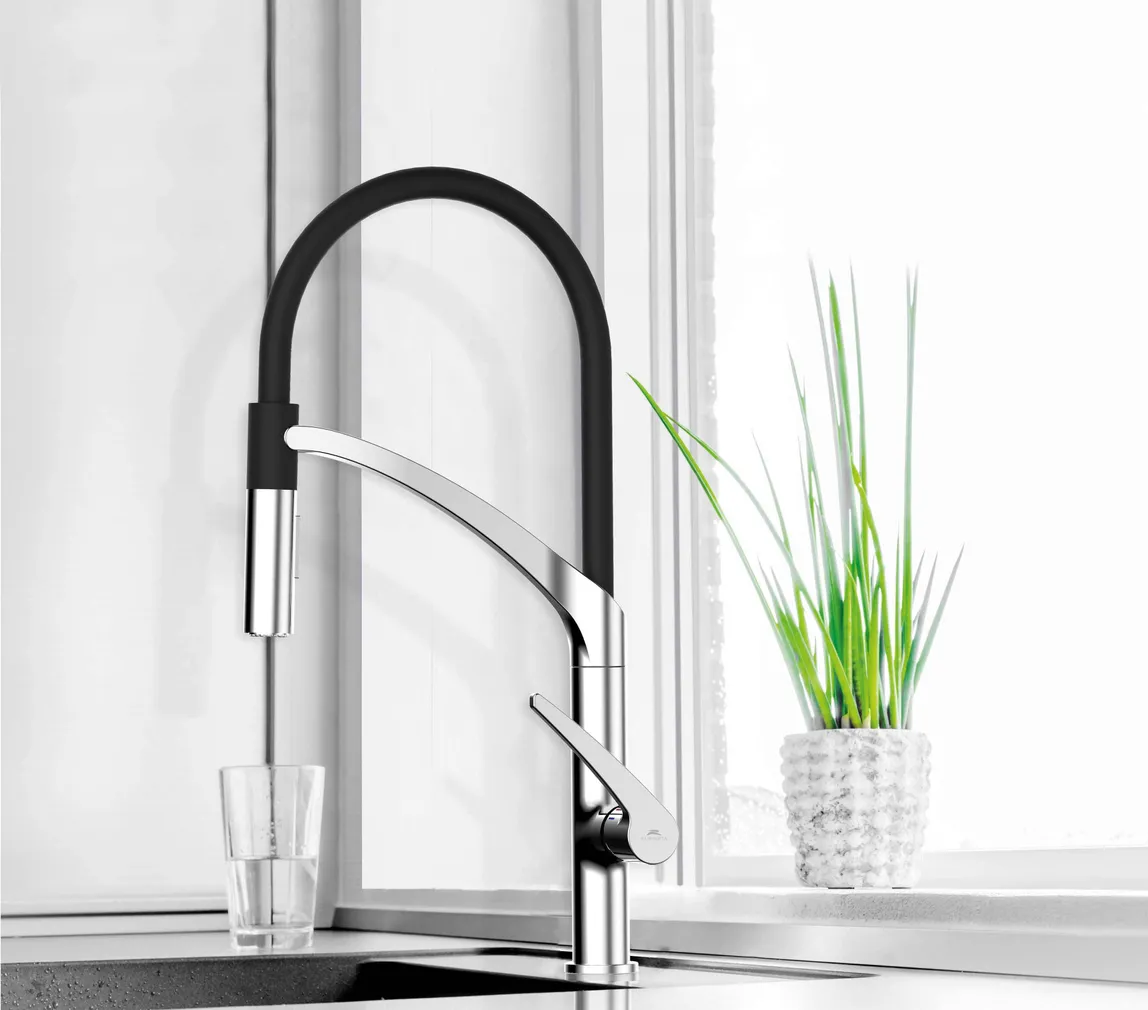 KÖÖGISEGISTI RUBINETA ULTIMA-50 PAINDUV JOOKSUTORU KROOM-MUST