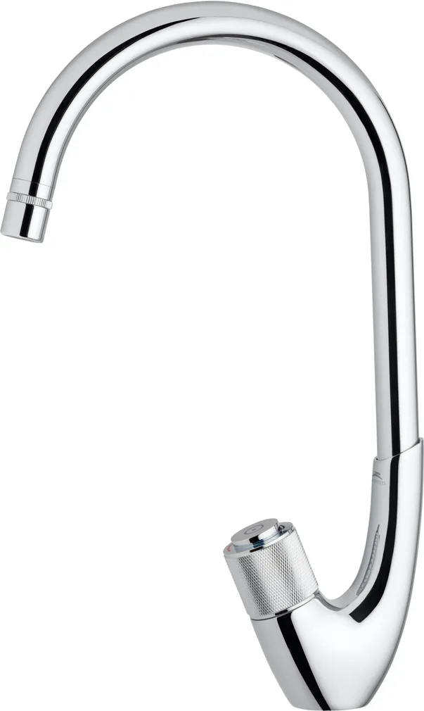 KÖÖGISEGISTI RUBINETA SWAN-33 LÜLITIGA KROOM