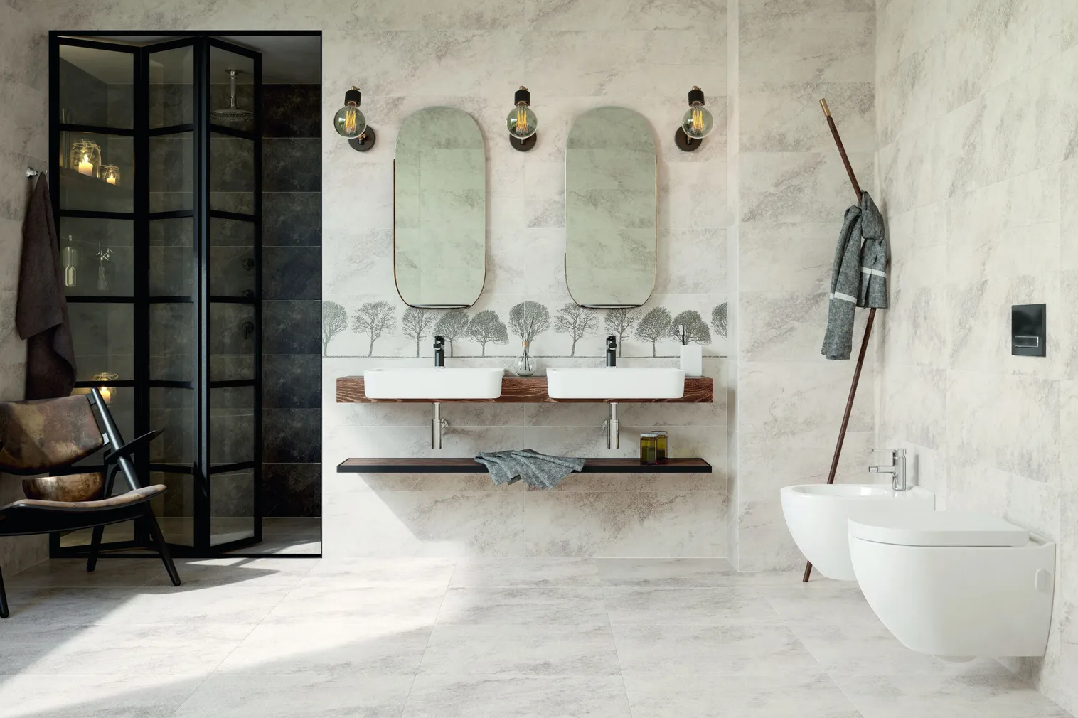 SEINAPLAAT OPOCZNO WILLOW SKY DARK GREY MATT RECT 29X89 1,29M2 PAKIS