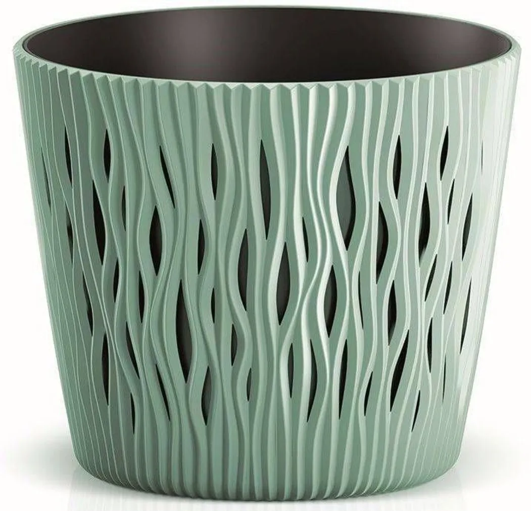 LILLEPOTT PROSPERPLAST SANDY ROUND 22,5CM HELEROHELINE